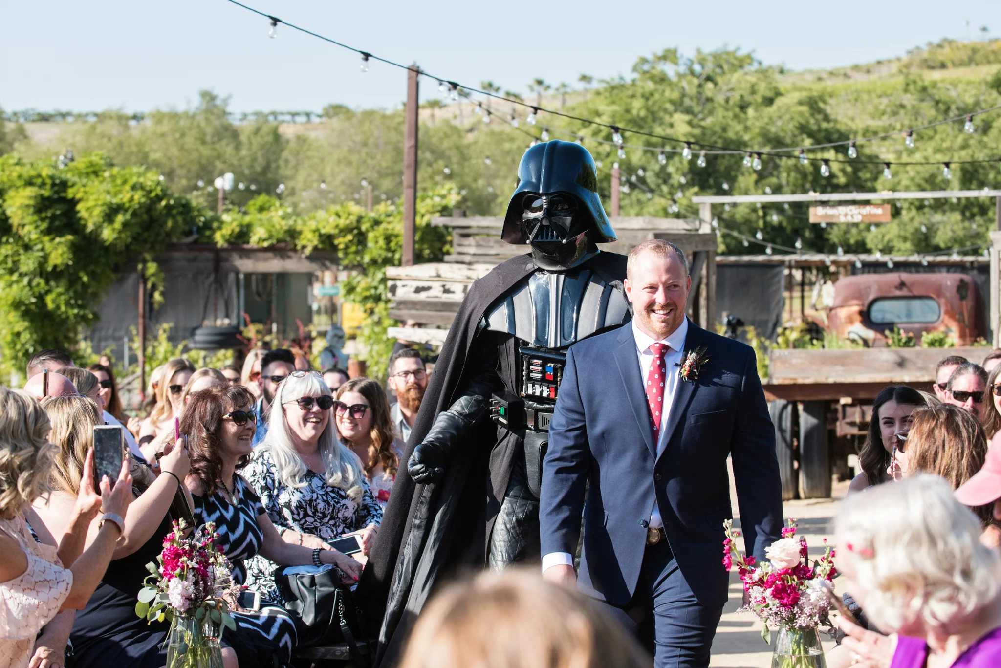 Vows with Vader - Darth Vader Photo Op 2